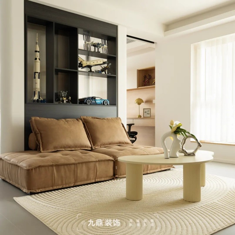 130㎡杭州锦润公寓自然风装修案例
